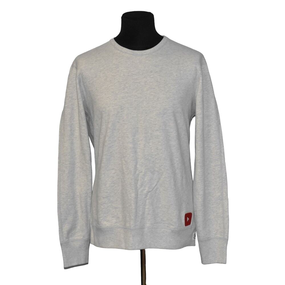 B0 NWT REIGNING CHAMP Athletic Wear Heather Ash Crewneck Pullover Sweater Size L